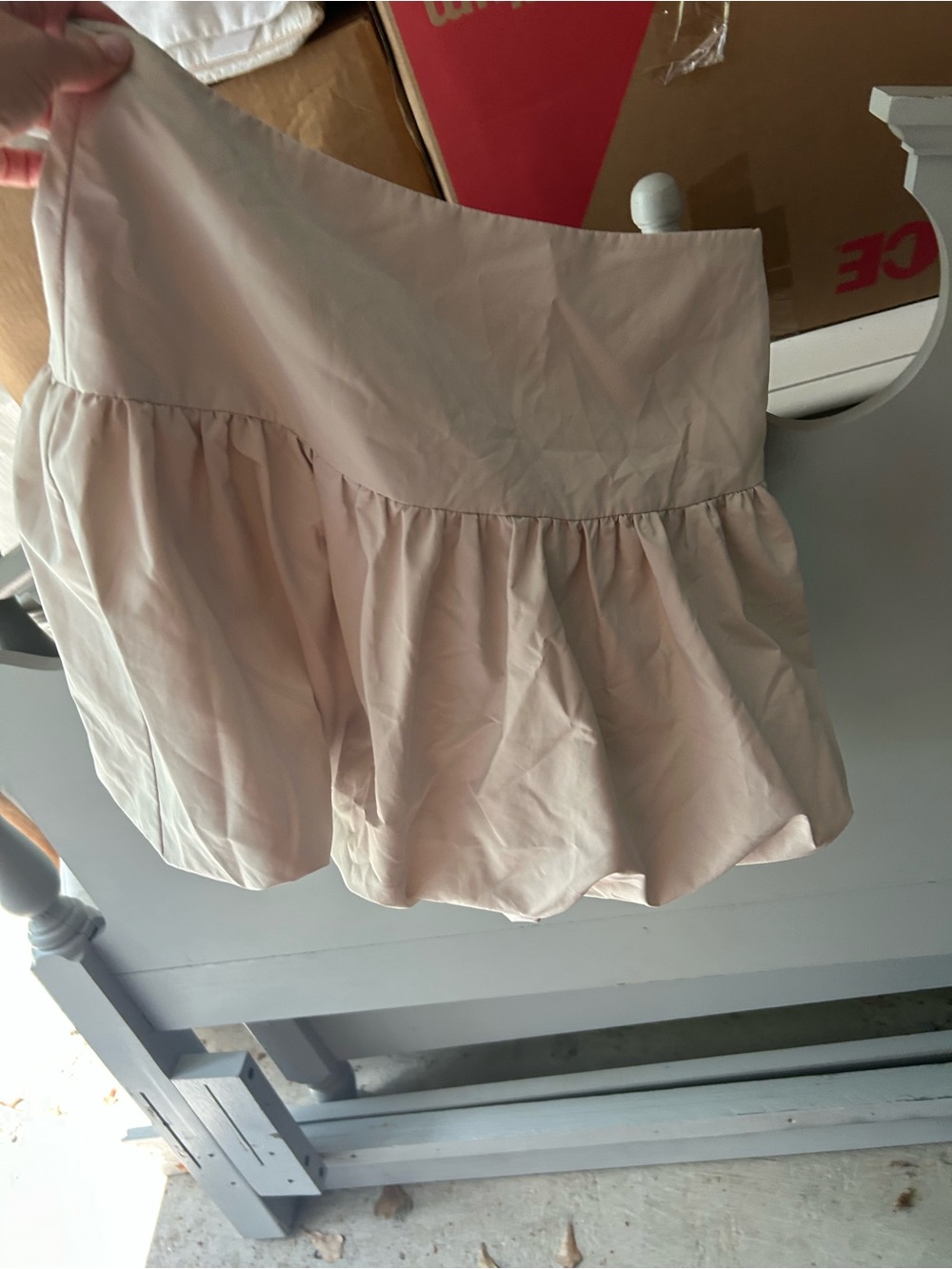 Lamarque Pale Blush Mini Skirt